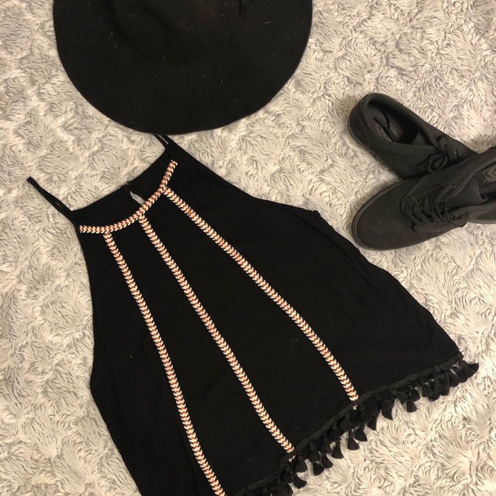 Black tank top/ blouse